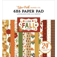   Echo Park Papírkészlet 6" (15 cm) - Paper Pack - I Love Fall (24 lap)