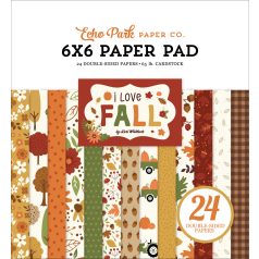   Echo Park Papírkészlet 6" (15 cm) - Paper Pack - I Love Fall (24 lap)