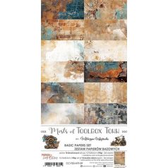   Craft O'Clock Papírkészlet 6"x15" (15cm x 30 cm) - Mists Of Tollbox Town - Basic Paper Set (1 csomag)