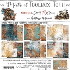   Craft O'Clock Scrapbook papírkészlet 8" (20 cm) - Mists Of Tollbox Town - Basic Paper Set (1 csomag)