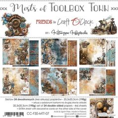   Craft O'Clock Scrapbook papírkészlet 8" (20 cm) - Mists Of Tollbox Town - Paper Collection Set (1 csomag)