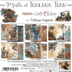   Craft O'Clock Scrapbook papírkészlet 6" (15 cm) - Mists Of Tollbox Town - Paper Collection Set (1 csomag)