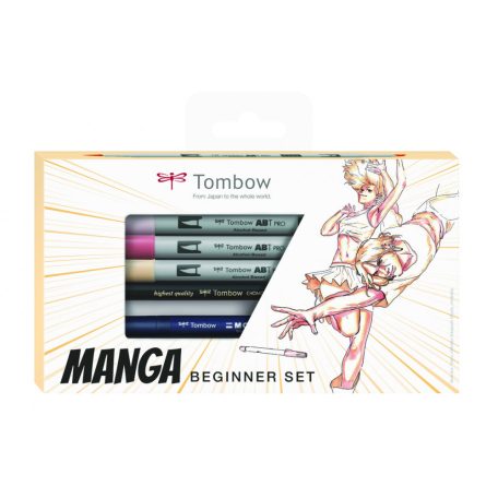Tombow Manga készlet - Manga beginner set (1 csomag)