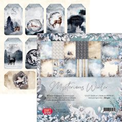   Craft & You Scrapbook papírkészlet 12" (30 cm) - Mysterious Winter - Paper Set (12 ív)