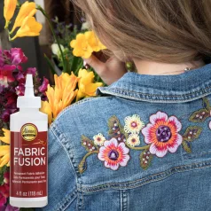   Szupererős textilragasztó 118 ml, Fabric Fusion Permanent Fabric Adhesive / Aleene’s Fabric Glue (1 db)
