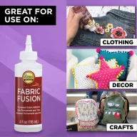   Szupererős textilragasztó 118 ml, Fabric Fusion Permanent Fabric Adhesive / Aleene’s Fabric Glue (1 db)