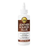   Bőr és velúr ragasztó 118 ml, Leather & Suede Glue Carded / Aleene’s Fabric Glue (1 db)