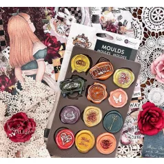   Prima Marketing Öntőforma - Letters From Wonderland - Décor Mould (1 db)