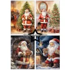 Paper Favourites Scrapbook papírkészlet A5 - Santa - Paper Pack (24 ív)