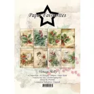 Paper Favourites Scrapbook papírkészlet A5 - Vintage Holly - Paper Pack (24 ív)