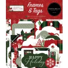 Carta Bella Kivágatok  - Frames & Tags - A Wonderful Christmas (1 csomag)