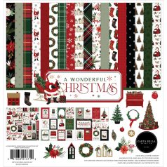   Carta Bella Papírkészlet 12" (30 cm) - Collection Kit - A Wonderful Christmas (1 csomag)