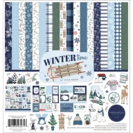   Carta Bella Papírkészlet 12" (30 cm) - Collection Kit - Wintertime (1 csomag)