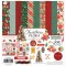 Carta Bella Papírkészlet 12" (30 cm) - Collection Kit - Joyful Christmas Flora (1 csomag)