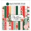 Carta Bella Papírkészlet 6" (15 cm) - Paper Pack - Peaceful Christmas Flora (24 lap)