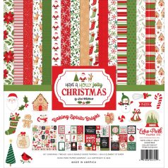   Echo Park Papírkészlet 12" (30 cm) Collection Kit Have A Holly Jolly Christmas (1 csomag)