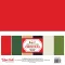 Echo Park Papírkészlet 12" (30 cm) - Coordinating Solids Paper Pack - Have A Holly Jolly Christmas (6 lap)
