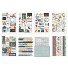   Echo Park Matrica készlet  - Sticker Book - Good To Be Home (16 ív)