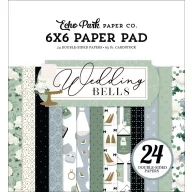   Echo Park Papírkészlet 6" (15 cm) - Paper Pack - Wedding Bells (24 lap)