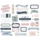 Echo Park Kivágatok  - Titles & Phrases - Winterland (1 csomag)