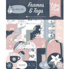 Echo Park Kivágatok  - Frames & Tags - Winterland (1 csomag)