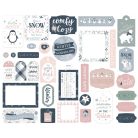 Echo Park Kivágatok  - Frames & Tags - Winterland (1 csomag)