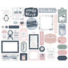   Echo Park Kivágatok  - Frames & Tags - Winterland (1 csomag)