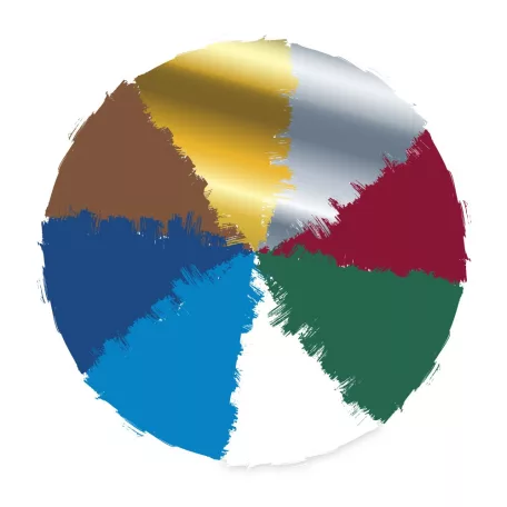 8 db Akrilfesték - selyemfényű 59ml - Holiday Colors - DecoArt Americana® Multi-Surface Satin (1 csomag)