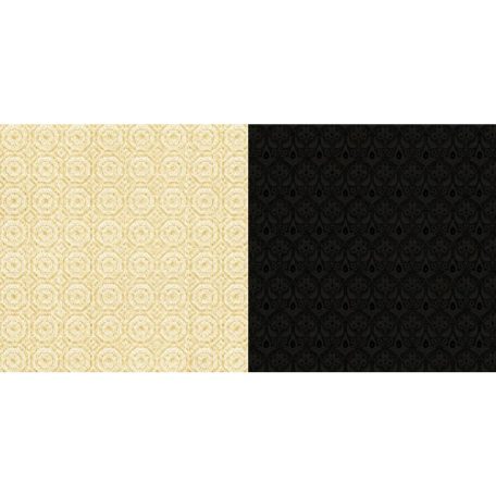 Scrapbook papír 12" (30 cm) - Ghosts - Once upon a Halloween (1 ív)