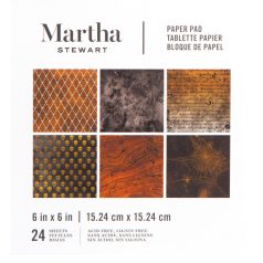   Scrapbook papírkészlet 6" (15 cm) - Halloween - Paper Pad (24 lap)