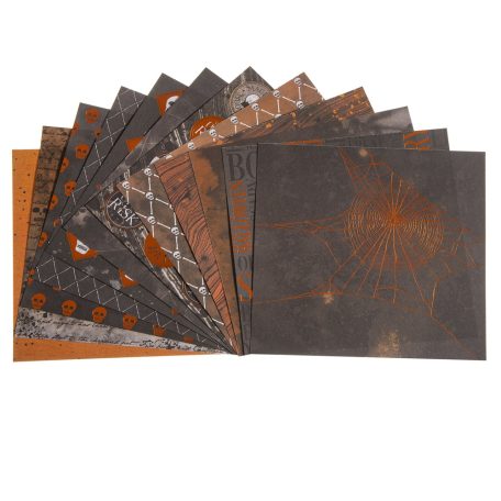 Scrapbook papírkészlet 6" (15 cm) - Halloween - Paper Pad (24 lap)