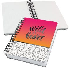  Sigel Spirálkötésű Bullet journal A5 - Wild Hearts - Sweet Dots - Jolie spiral notebook (120 lap)