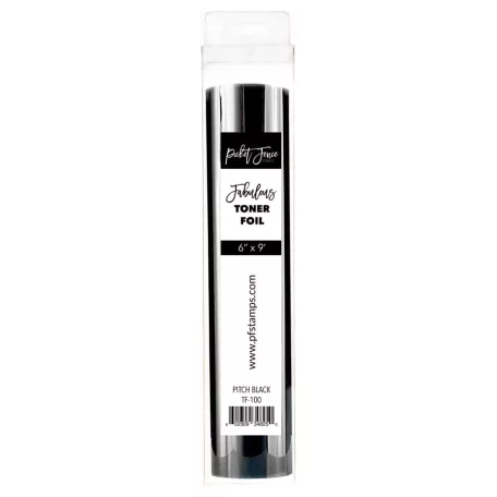 Picket Fence Studios Toner fólia 6"x9' (15 cm x 270 cm) - Pitch Black - Fabulous Toner Foil (1 db)