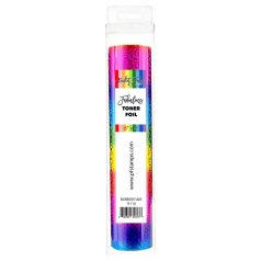   Picket Fence Studios Toner fólia 6"x9' (15 cm x 270 cm) - Rainbow Flake - Fabulous Toner Foil (1 db)