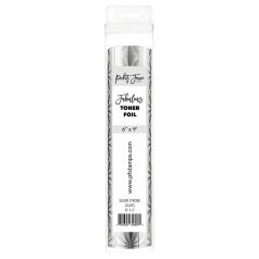   Picket Fence Studios Toner fólia 6"x9' (15 cm x 270 cm) - Silver Strobe Lights - Fabulous Toner Foil (1 db)
