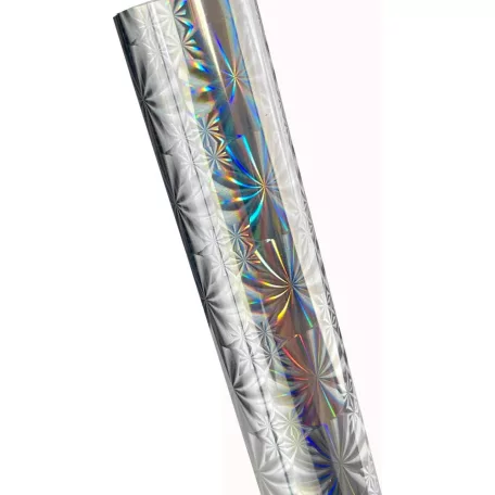 Picket Fence Studios Toner fólia 6"x9' (15 cm x 270 cm) - Silver Strobe Lights - Fabulous Toner Foil (1 db)