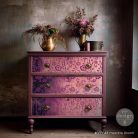 Re-Design with Prima Dekor Stencil 9"X12" - Meadow Bloom - Decor Stencils (1 db)