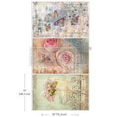   ReDesign with Prima Decoupage papír 19"X30" - Dreamy Delights - Découpage Décor Tissue Paper (1 csomag)