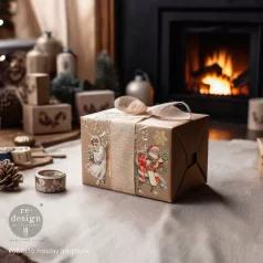   Limited Edition Re-Design with Prima Transzfer fólia 12" (30 cm) - Holiday Traditions - Maxi Transfer (1 csomag)