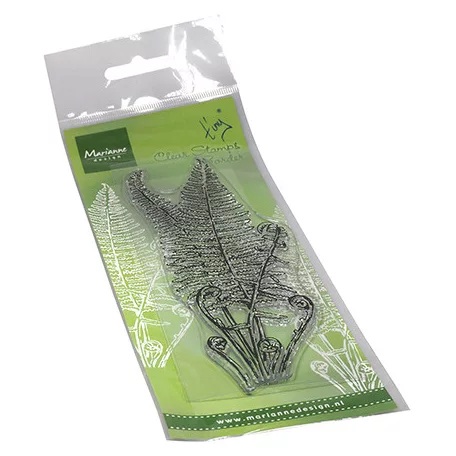 Marianne Design Szilikonbélyegző - Tiny's borders - Fern - Clear Stamps (1 csomag)