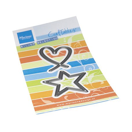 Marianne Design Vágósablon - Heart & Star - Craftable (1 csomag)