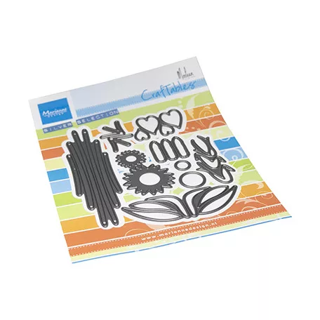 Marianne Design Vágósablon - Corn & Sunflowers by Marleen - Craftable (1 csomag)