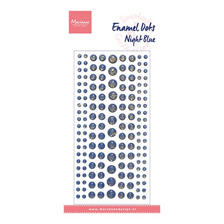 Öntapadós díszítőelem , Night Blue glitter / Adhesive Pearls (1 csomag)