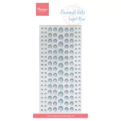   Öntapadós díszítőelem , Light Blue glitter / Adhesive Pearls (1 csomag)
