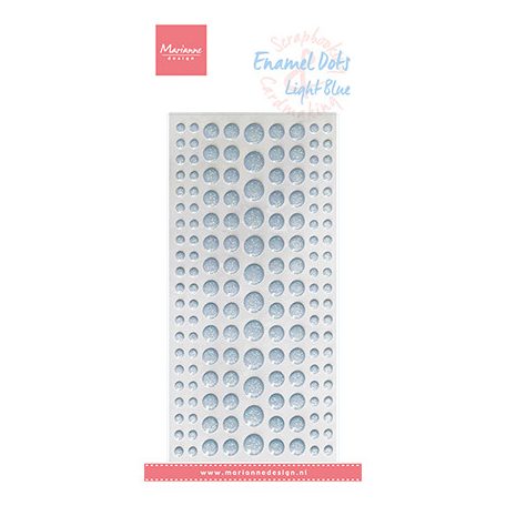 Öntapadós díszítőelem , Light Blue glitter / Adhesive Pearls (1 csomag)