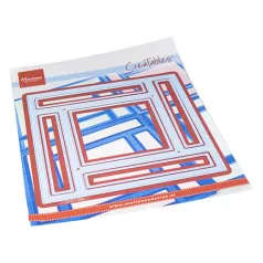   Marianne Design Vágósablon - Log cabin layout - Creatable (1 csomag)