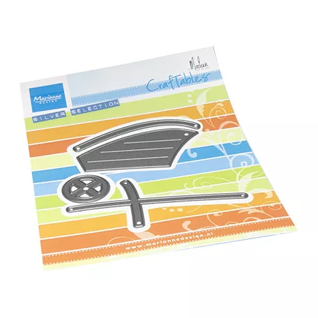 Marianne Design Vágósablon - Wheelbarrow by Marleen - Craftable (1 csomag)