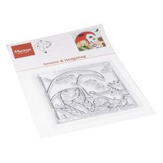   Marianne Design Szilikonbélyegző - Hetty's Gnome & Hedgehog - Clear Stamps (1 csomag)