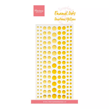 Öntapadós díszítőelem , Duotone Yellow / Adhesive Pearls (1 csomag)