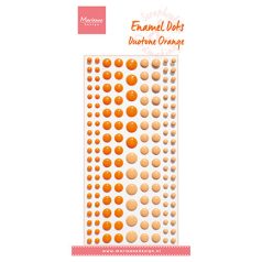   Öntapadós díszítőelem , Duotone Orange / Adhesive Pearls (1 csomag)
